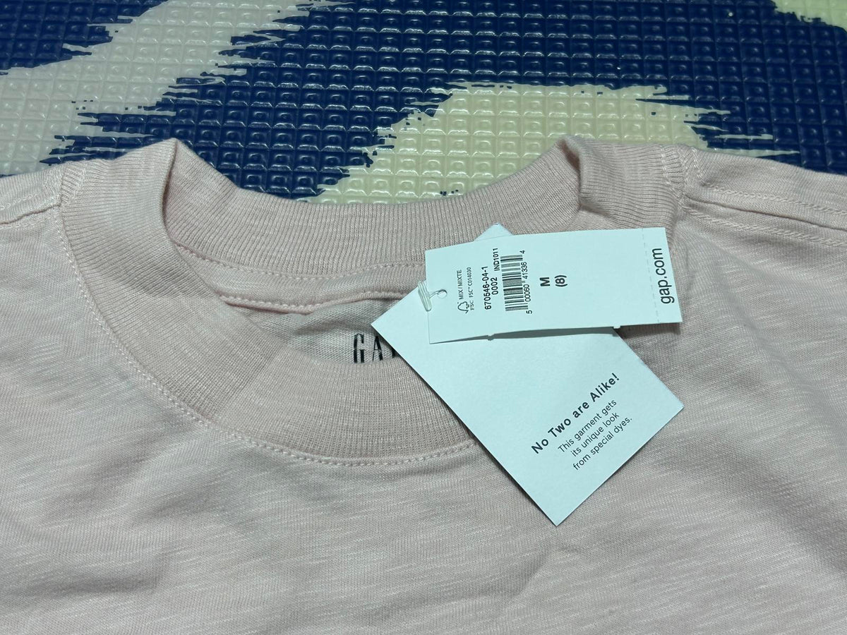 ORGANIC Teen GAP Soft Misty Rose Shirt - Size Med