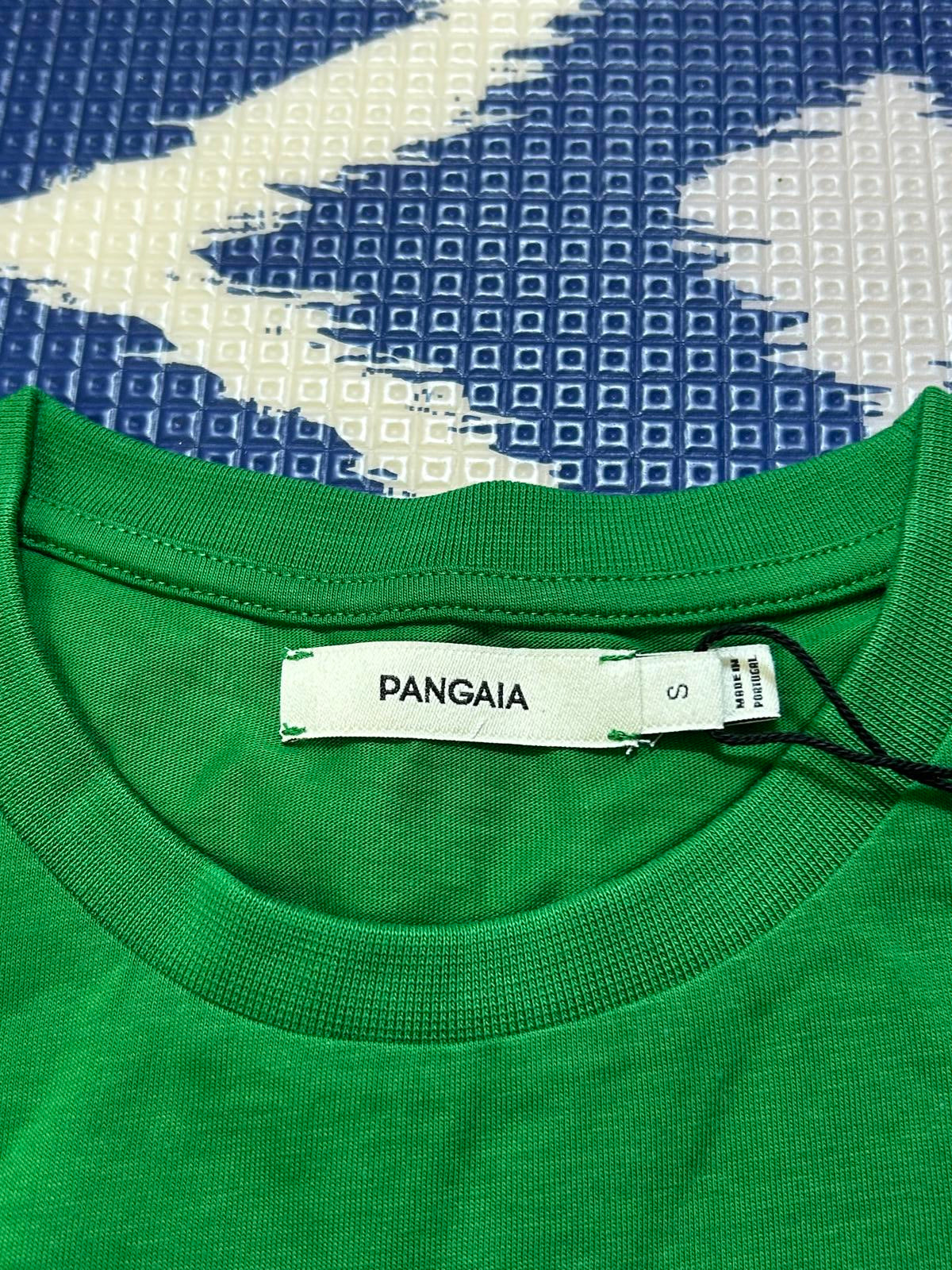 🔥 NWT PANGAIA Organic Cotton Solomon Tee | Green | Small | Rare Embroidery