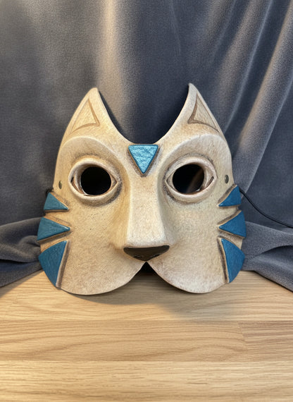 Handmade Atelier Pirate Latex Cat Mask (Unused w/ Original Care Card)