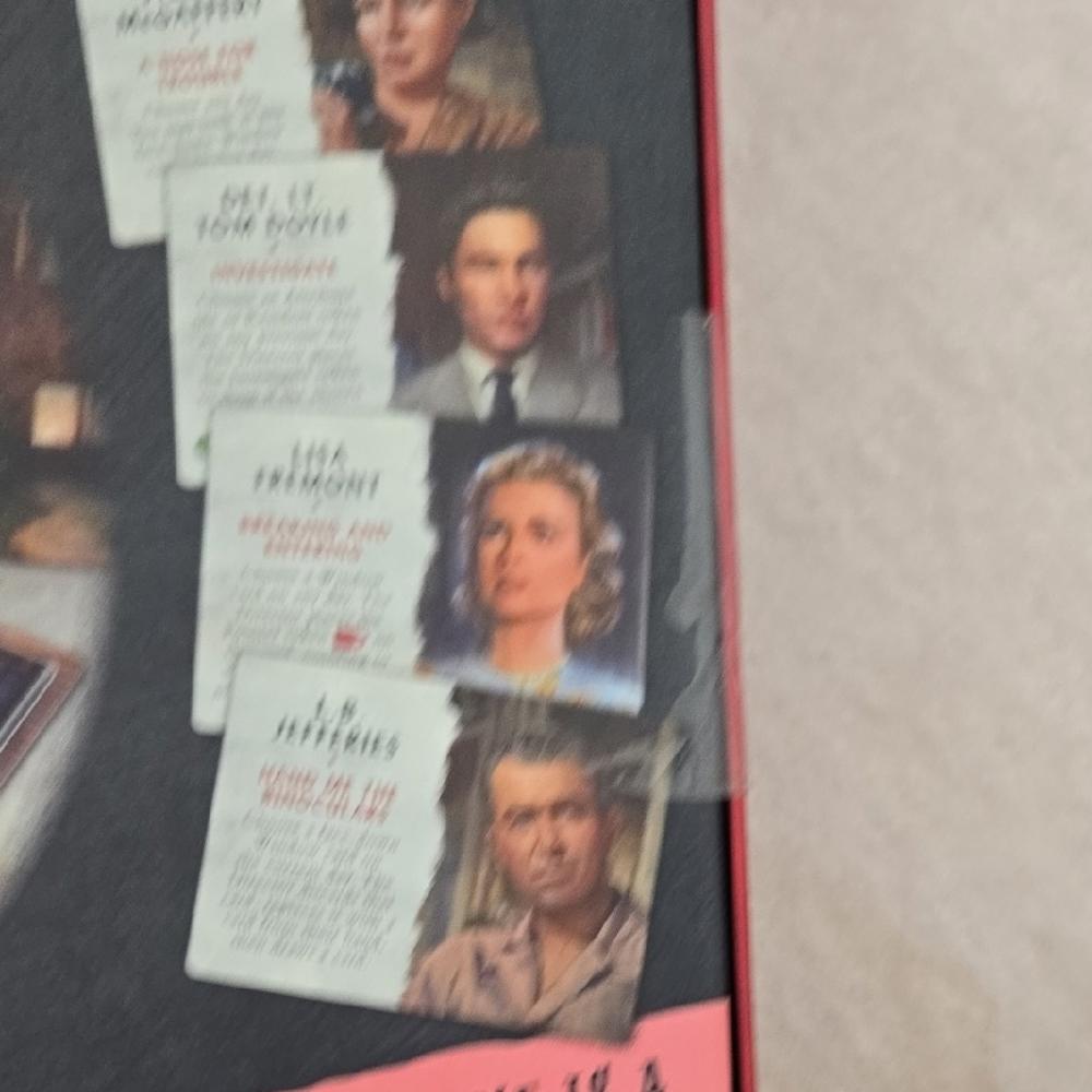 Funko Alfred Hitchcock's Rear Window Board Game New Sealed Murder Mystery