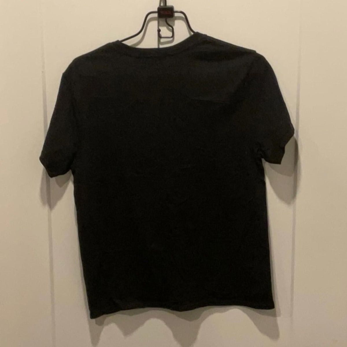 TALENTLESS: solid black tshirt size small