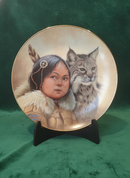 Ardalt Porcelain Collector Plate Winter Scouts by Perillo Signature 1985
