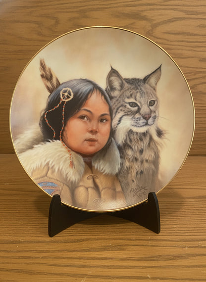 Ardalt Porcelain Collector Plate Winter Scouts by Perillo Signature 1985