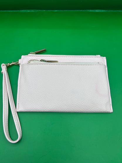 Blush Pink Dual Zip Wristlet Wallet | Travel Card Case & Clutch