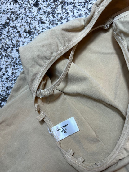Eurotard Nude Beige Adjustable Camisole Ballet Dance Leotard XL