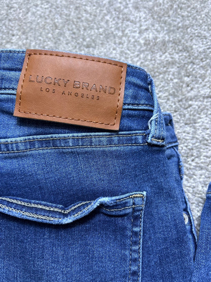 Lucky Brand Lolita Low Rise Skinny Jeans Medium Wash Denim Womens Size 4 / 27