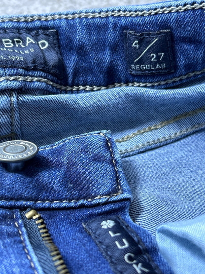 Lucky Brand Lolita Low Rise Skinny Jeans Medium Wash Denim Womens Size 4 / 27
