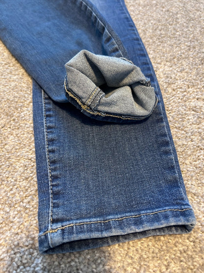 Lucky Brand Lolita Low Rise Skinny Jeans Medium Wash Denim Womens Size 4 / 27