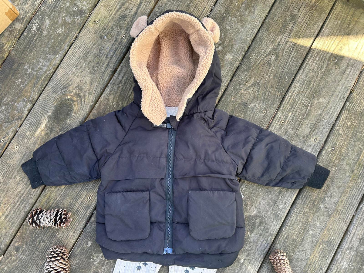 Best classic Polyester 2T Thickened Down Jacket + Kindness