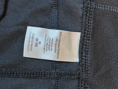 NXL Women's Size Medium (8-10) Black Capri Leggings Athletic Workout Pants