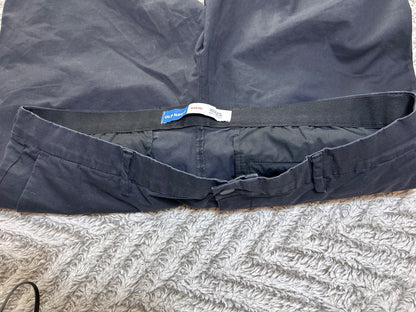 Old Navy Men 42x30 Dark Navy Blue Built In Flex Ultimate Tech Slim Chino Pants