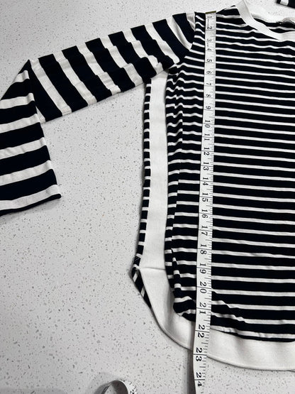 M&S Per Una Striped Button Down Shirt