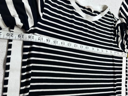 M&S Per Una Striped Button Down Shirt