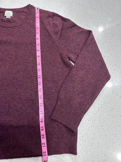 A New Day Burgundy Crew Neck Sweater – Marled Knit – Women’s Size Large