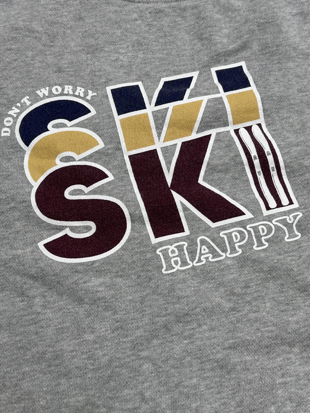 Pact Organic Cotton "Ski Happy" Sweatshirt