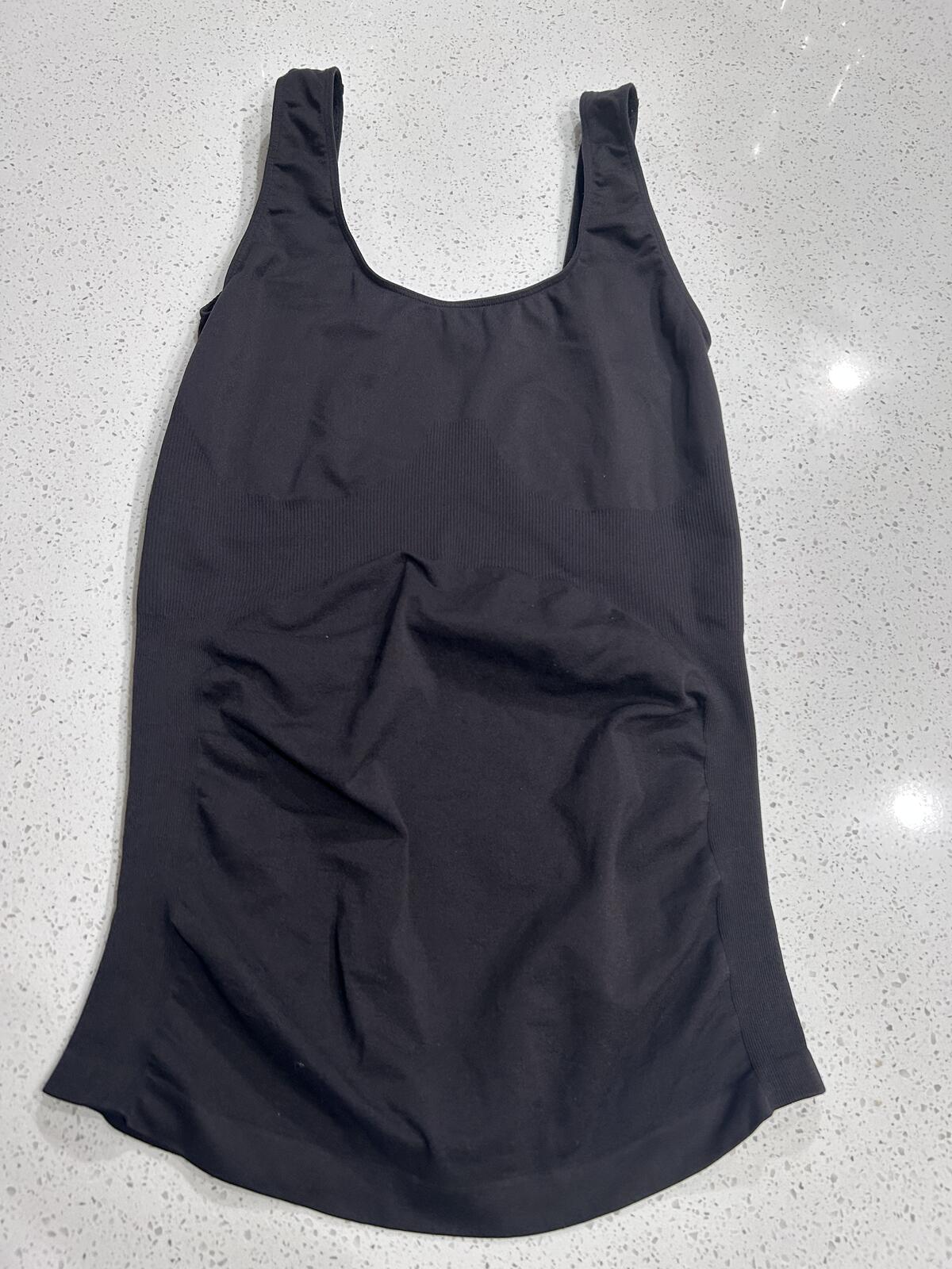 Mama Lucious Seamless Tank Top - Black - Size Medium/Large - Good Condition