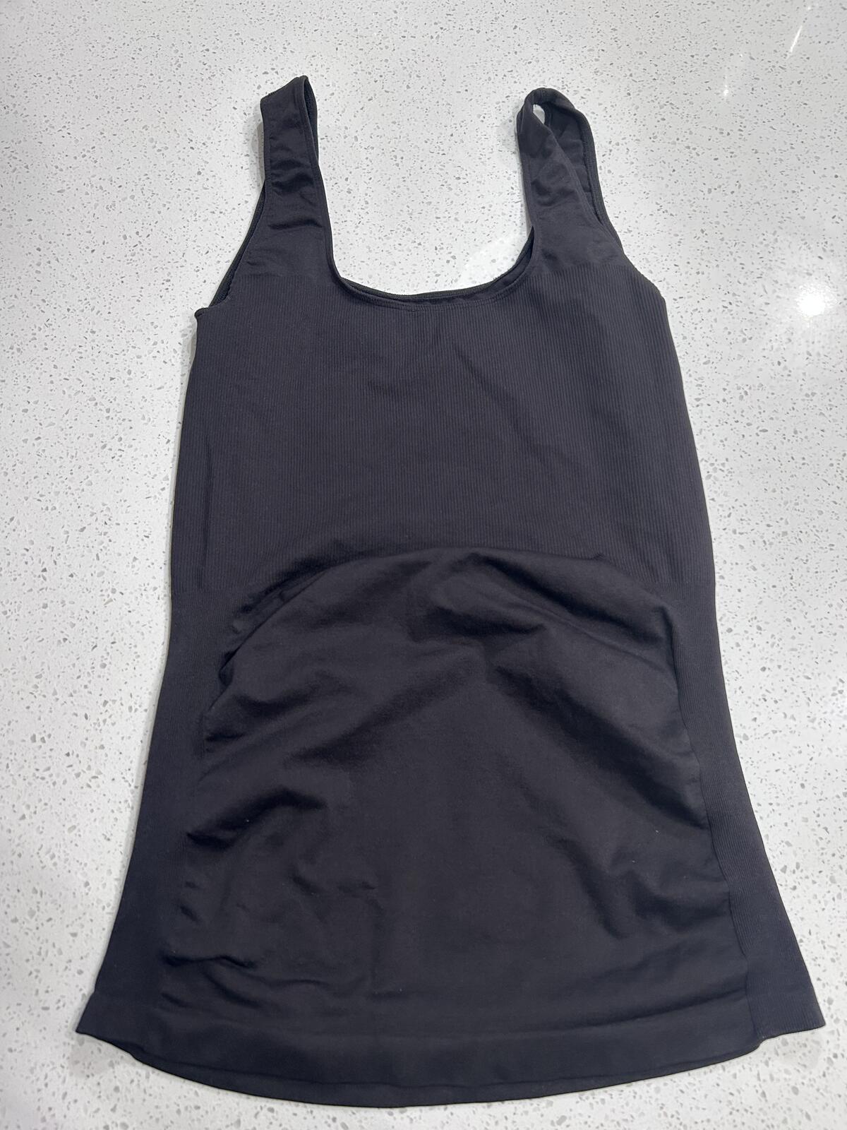 Mama Lucious Seamless Tank Top - Black - Size Medium/Large - Good Condition