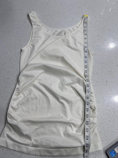Maternity Essential: Comfort Stretch Camisole - White
