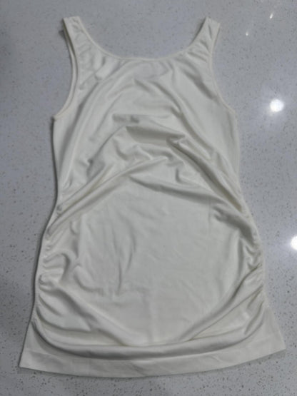 Maternity Essential: Comfort Stretch Camisole - White