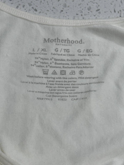 Maternity Essential: Comfort Stretch Camisole - White