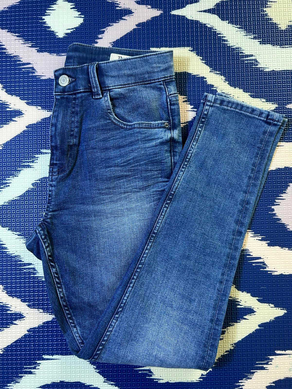 M&S Collection The Ivy Women's Blue Jeans Size 8 Short - Classic Casual Denim
