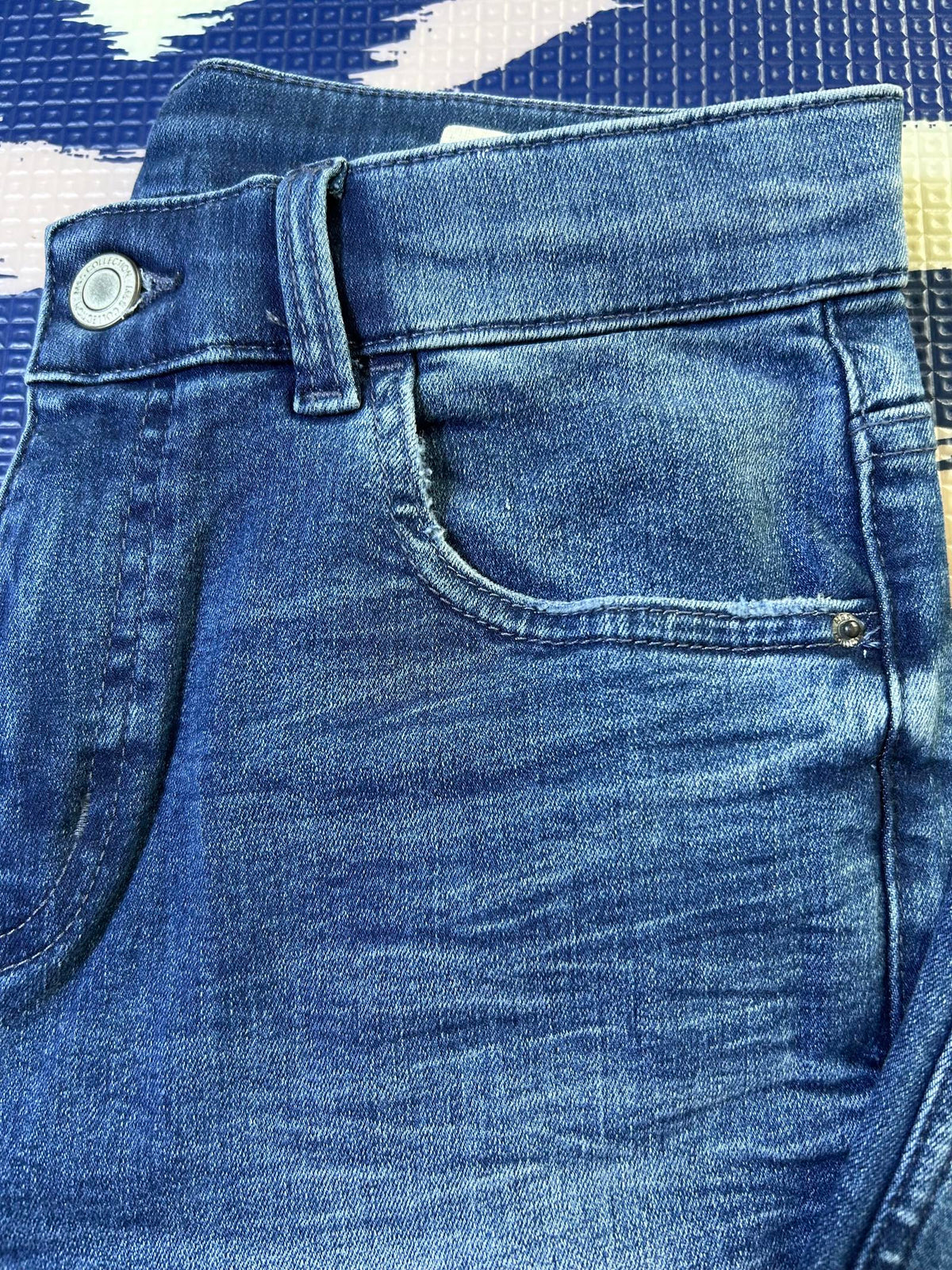 M&S Collection The Ivy Women's Blue Jeans Size 8 Short - Classic Casual Denim