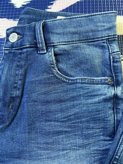 M&S Collection The Ivy Women's Blue Jeans Size 8 Short - Classic Casual Denim
