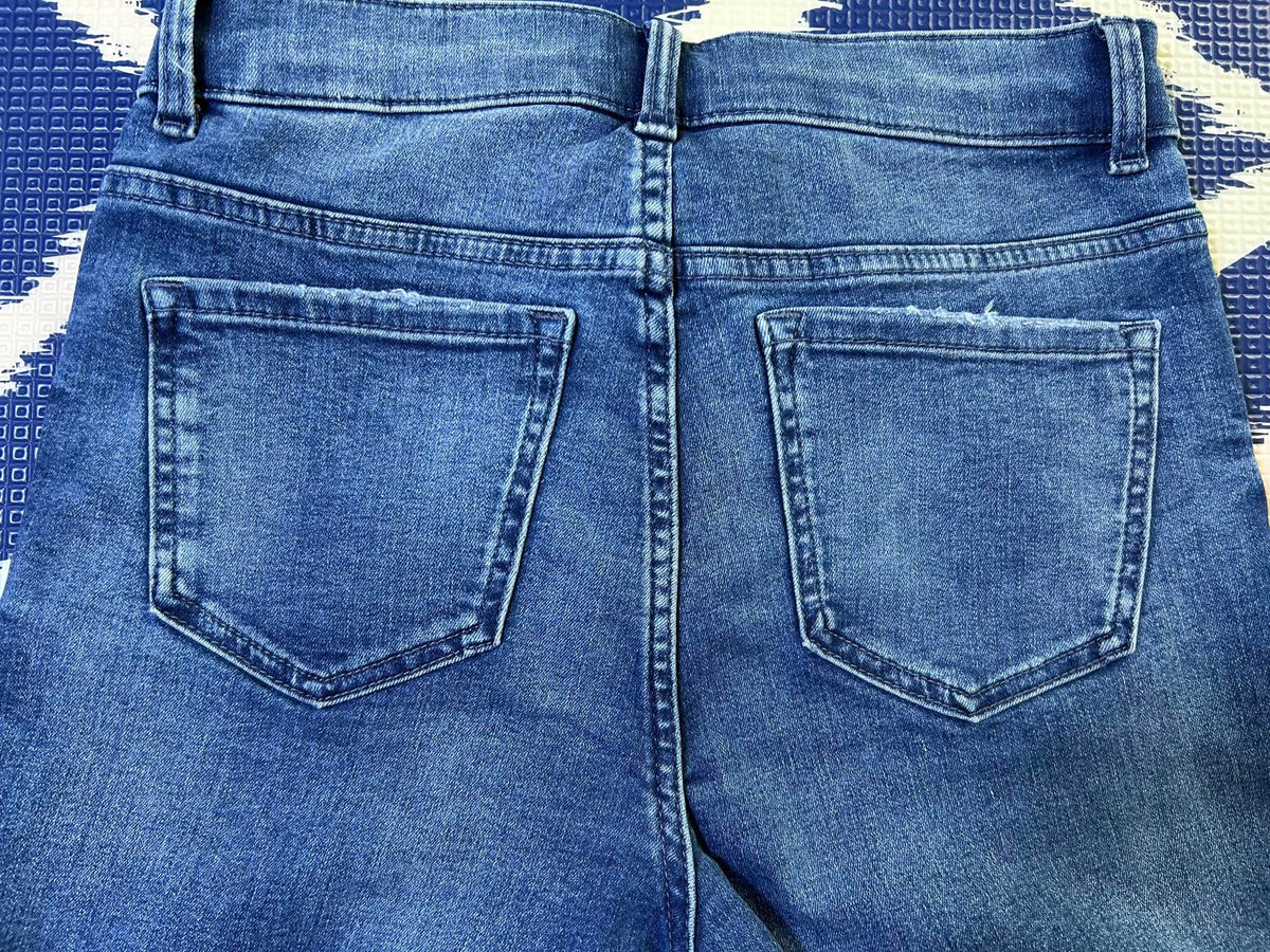 M&S Collection The Ivy Women's Blue Jeans Size 8 Short - Classic Casual Denim