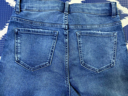 M&S Collection The Ivy Women's Blue Jeans Size 8 Short - Classic Casual Denim