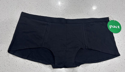 New! Pact Black XL Organic Women’s Underwear
