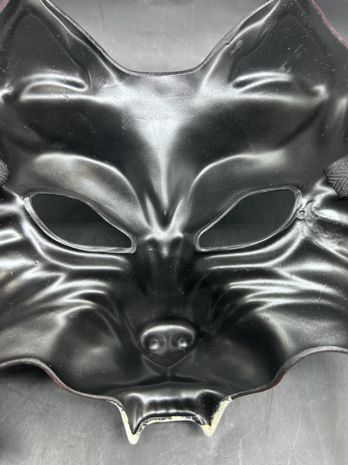 Atelier Pirate Handmade Red Wolf Theatrical Mask