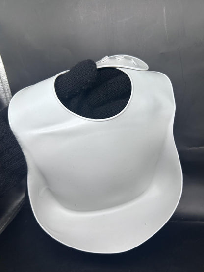Set of 3 Silicone Baby Bibs with Food Catcher Pocket