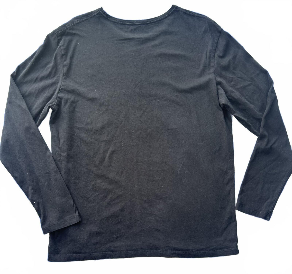 Men's Timberland Black Long Sleeve Logo T-Shirt 100% Organic Cotton Large