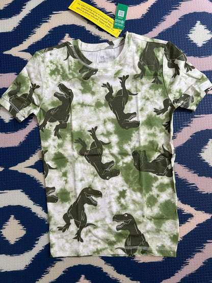 SZ 14yrs 🌱ORGANIC🌱 Gap Kids  | Green  Dino PJ Set