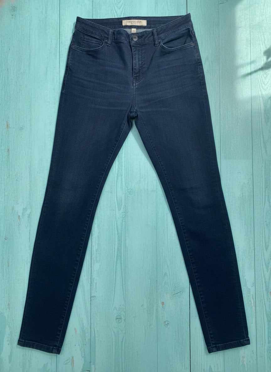 Burberry Brit Women's Dark Blue Skinny Jeans Stretch Denim Size 32