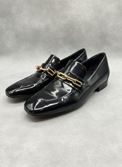Burberry Women Leather Pumps Heels Shoes Size EU 38 1/2 US 8.5 Italy
