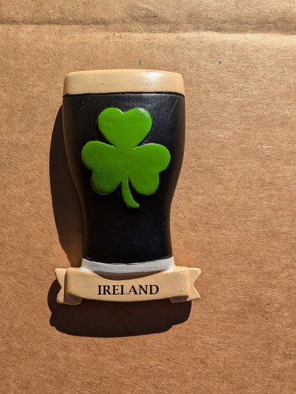 Ireland Official Merchandise Beer Fridge Magnet Dublin Bar Decor Guinness Irish