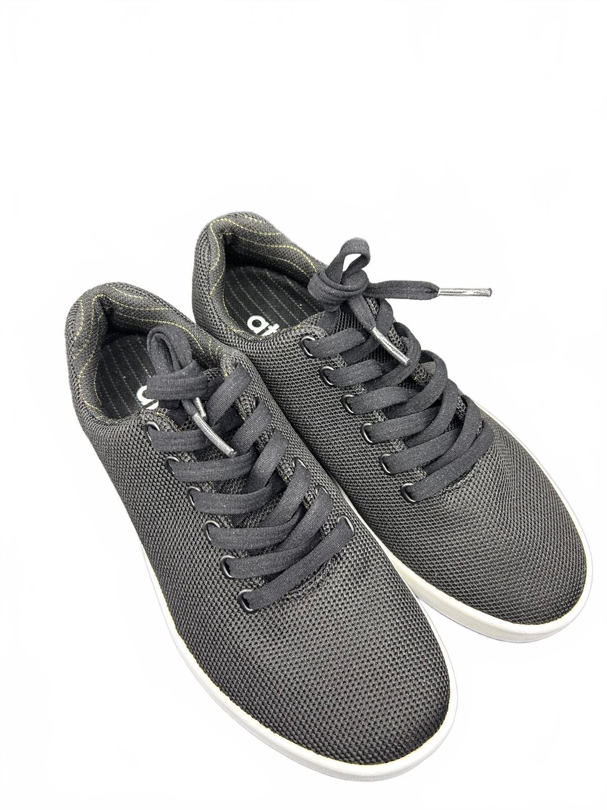 Atoms Model 000 Black Knit Sneakers Size L7 US Women's 5 Men's 3.5 Unisex