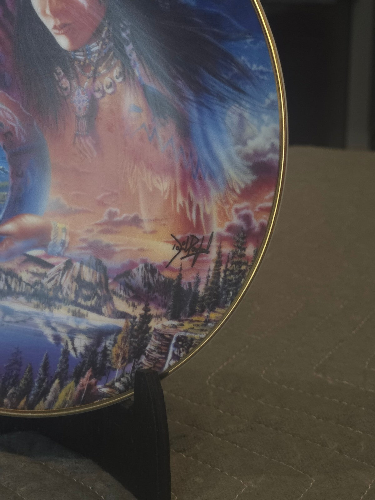Royal Doulton The Waters of Life David Penfound Porcelain Collector Plate 8"