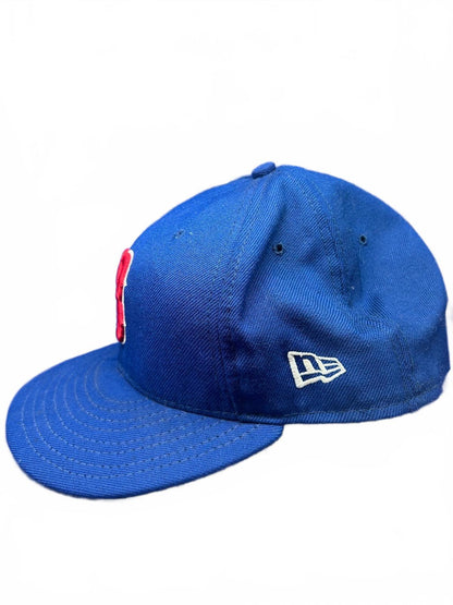New Era Boston Red Sox Blue Fitted Baseball Cap (Size 7 5/8)