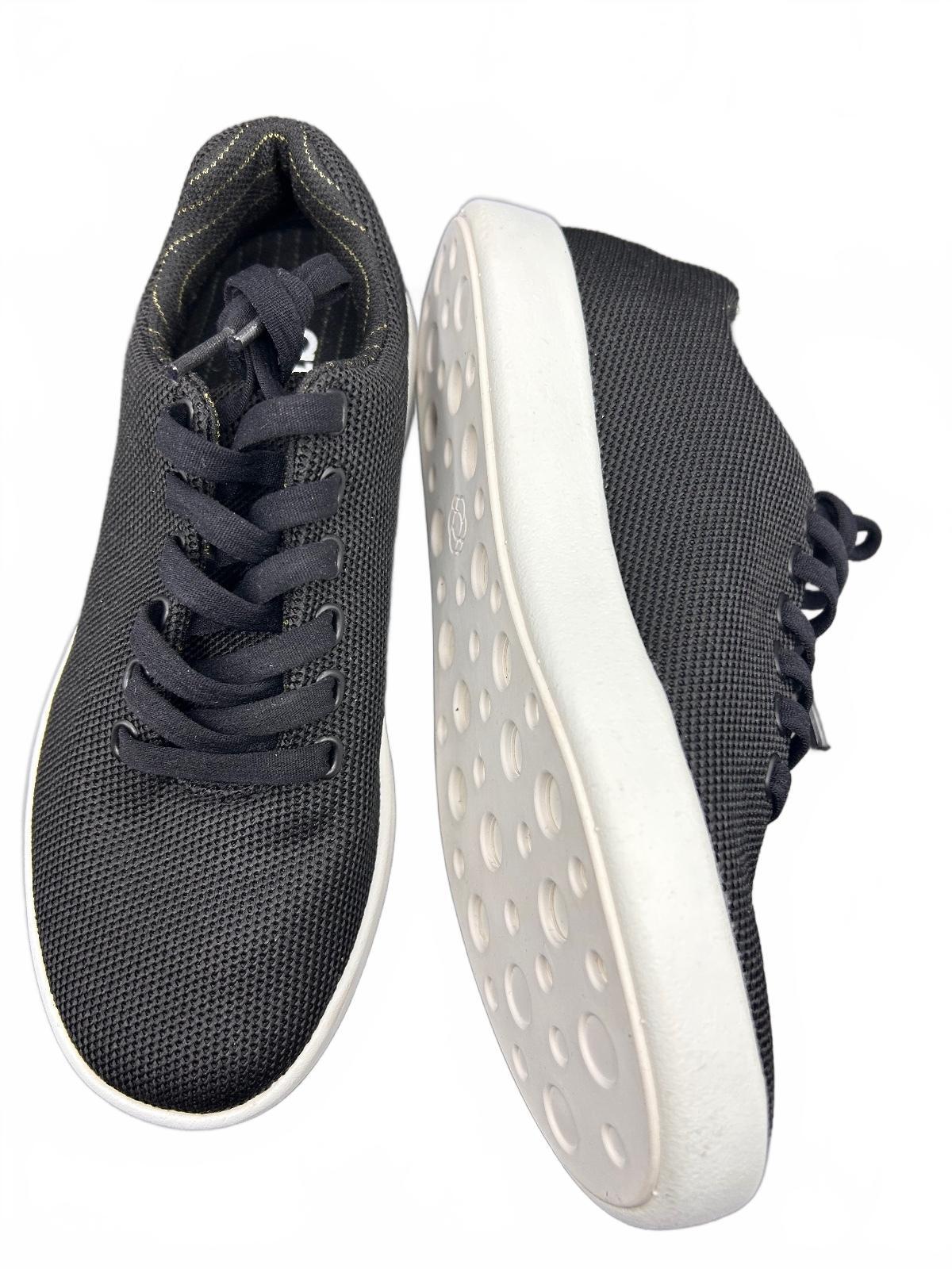 Atoms Model 000 Black Knit Sneakers Size L7 US Women's 5 Men's 3.5 Unisex