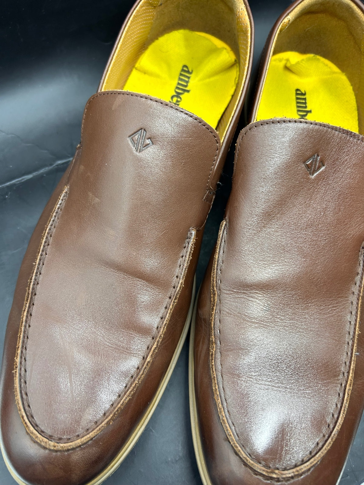Amberjack The Original Men's 14 Leather Oxford Derby Hybrid Comfort Dress Shoes