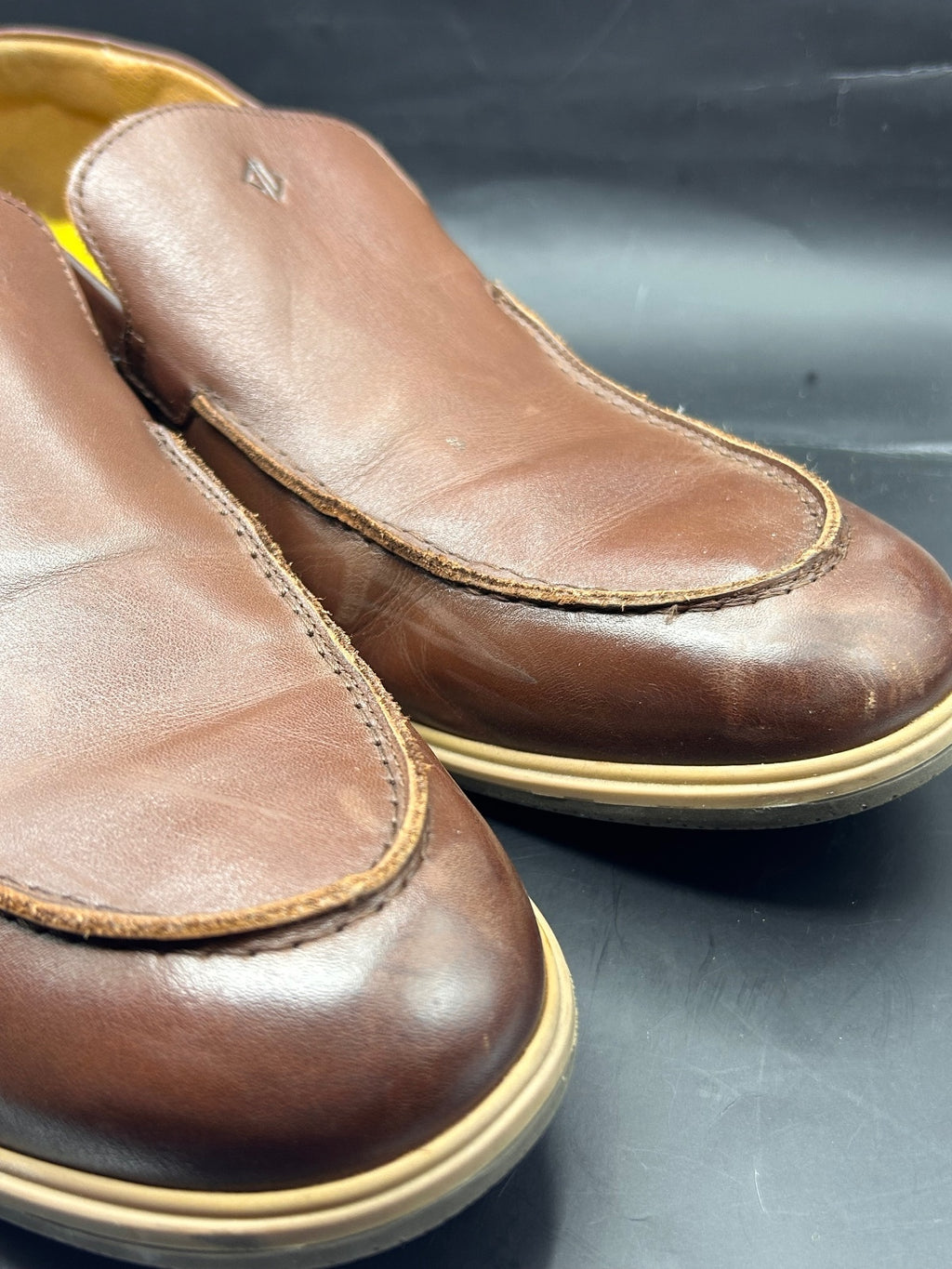 Amberjack The Original Men's 14 Leather Oxford Derby Hybrid Comfort Dress Shoes