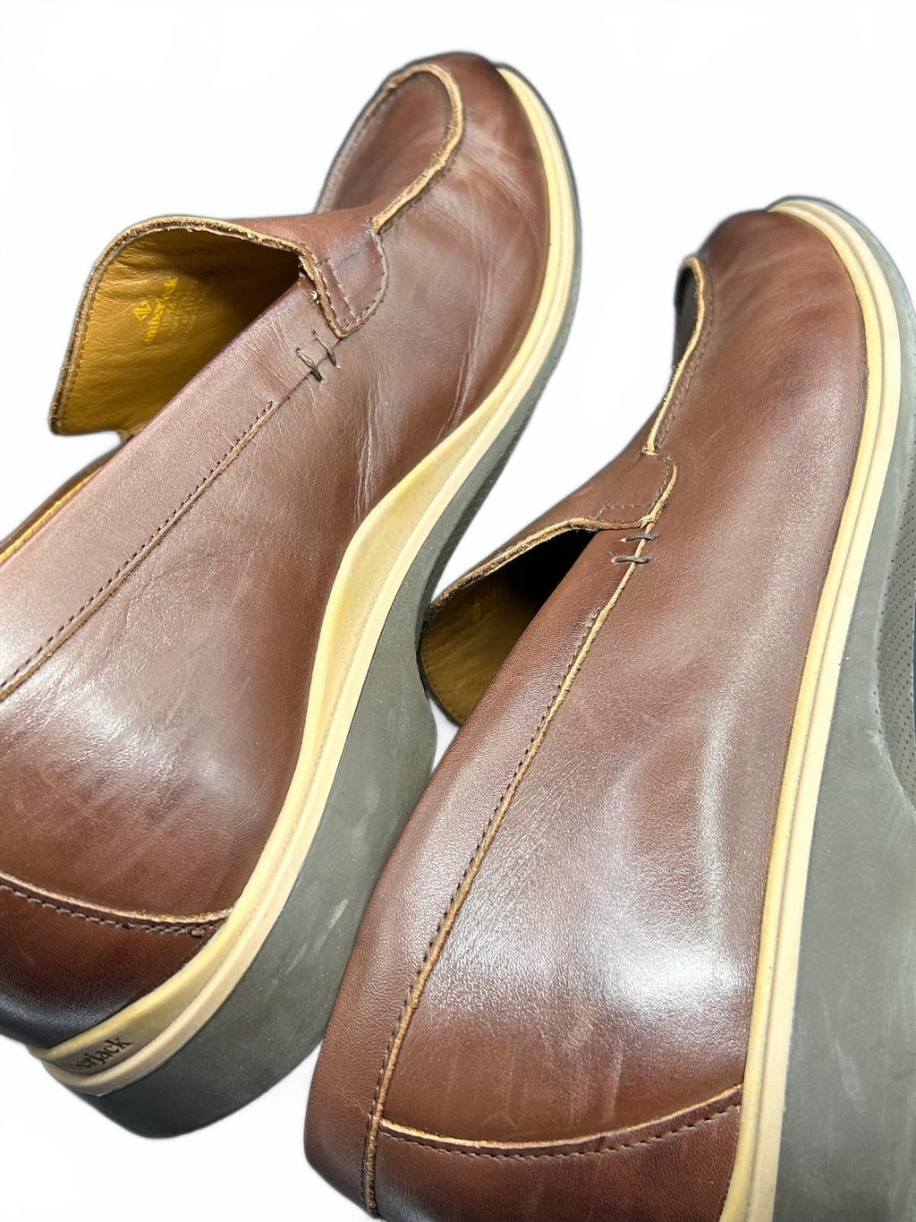 Amberjack The Original Men's 14 Leather Oxford Derby Hybrid Comfort Dress Shoes