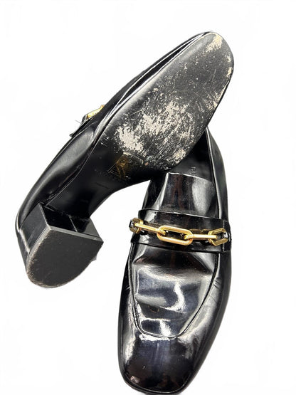 Burberry Women Leather Pumps Heels Shoes Size EU 38 1/2 US 8.5 Italy