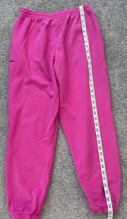 PANGAIA Pink Organic Cotton 365 Track Pants Sweatpants Women's Size Small