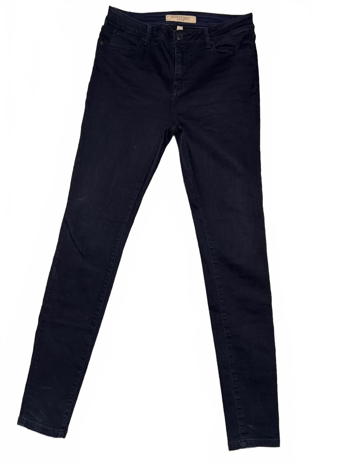 Burberry Brit Women's Dark Blue Skinny Jeans Stretch Denim Size 32