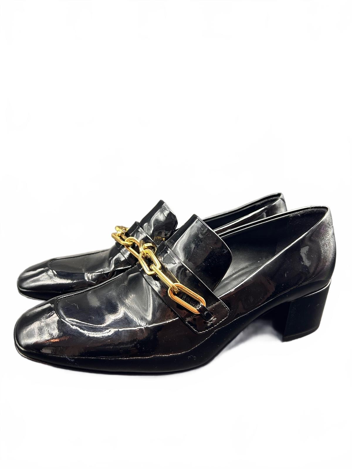 Burberry Women Leather Pumps Heels Shoes Size EU 38 1/2 US 8.5 Italy