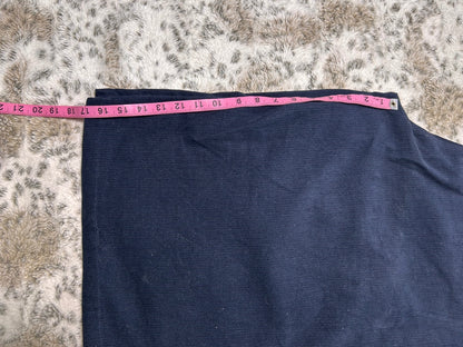 People Tree Organic Cotton Navy Blue Culottes Size 12 Wide Leg Sustainable Pants