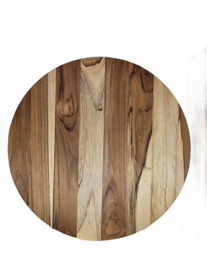 Hand-Carved Finger Labyrinth Meditation Board | Multi-Tone Wood Wall Mount